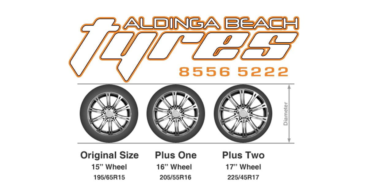Plus One Tire Size Chart